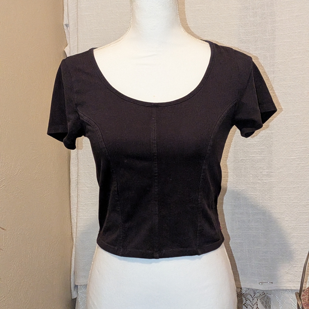 Levi's Black Crop Top for Women